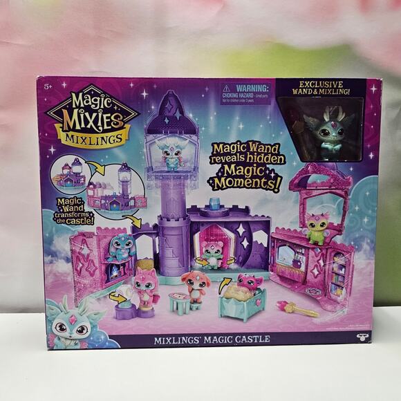 Magic Mixies Mixlings Magic Castle Playset Magique Mixling Magic Wand NWT - Picture 1 of 9